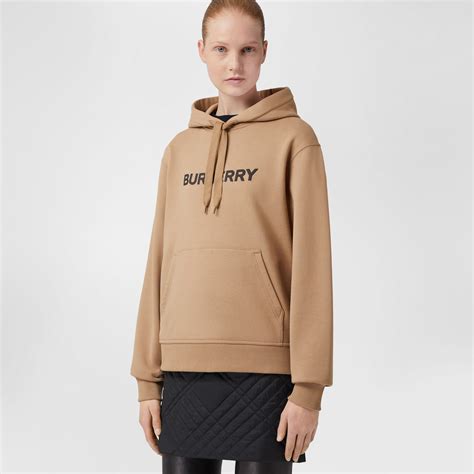 burberry cotton hoodie|burberry hoodie women.